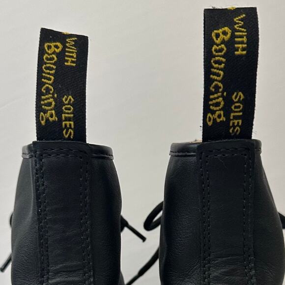 Dr. Martens Original 1460 SOFTY T Leather Boots Black size W8 or M7 - Picture 11 of 13